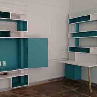 fabrication agencement décoratif meuble tv La Rochelle