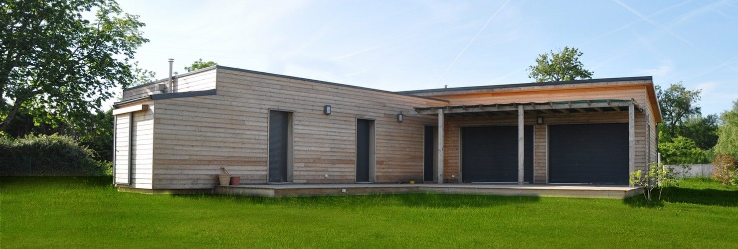 vivanbois constructeur maison ossature bois bardage toit plat rouffignac 24580