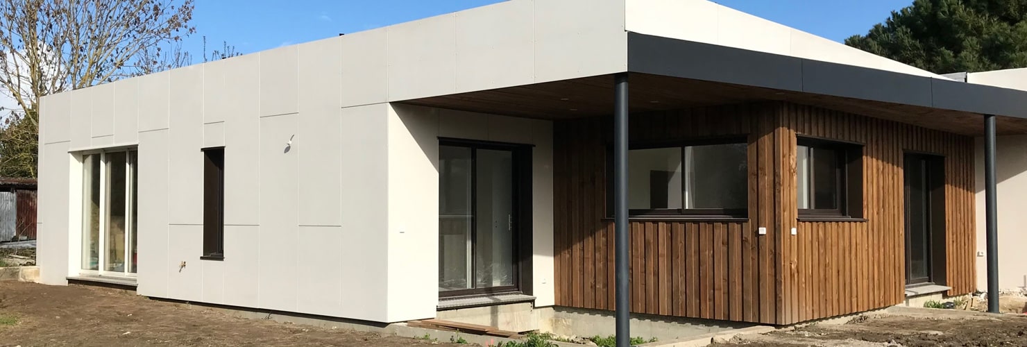 construction maison contemporaine Charente Maritime