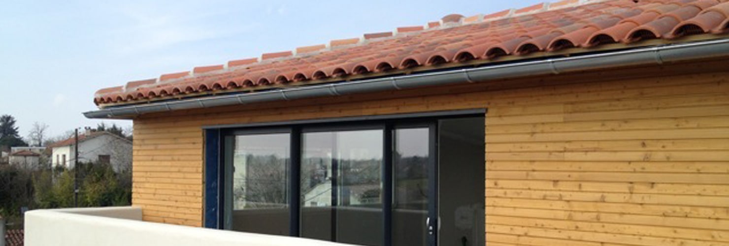 vivanbois construction ossature bois surélévation bardage bois saintes 17100